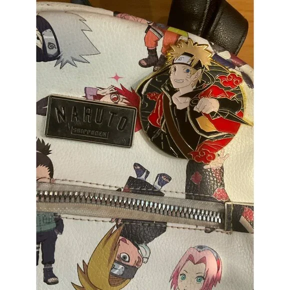 Bioworld Naruto Shippuden Heroes Akatsuki Chibi Mini Backpack & Enamel Pin 2002 - Picture 5 of 8